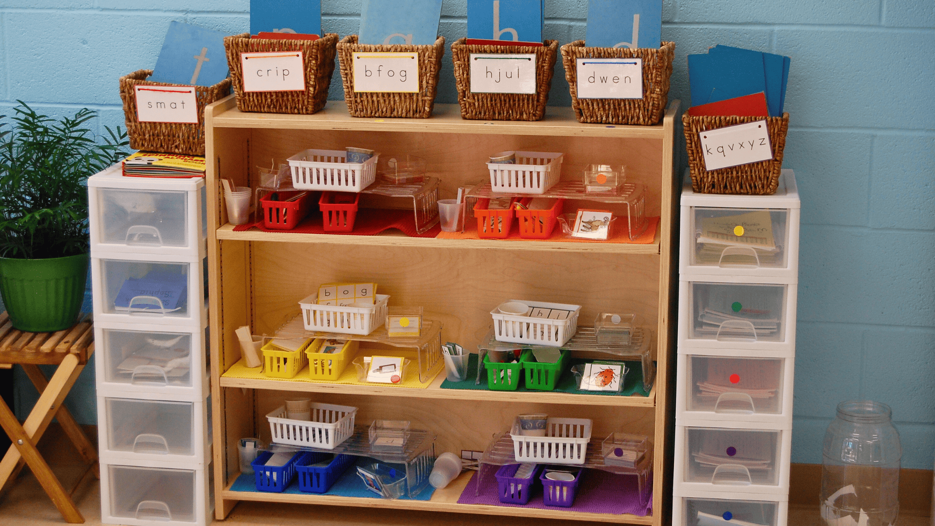 Nurturing Nest Montessori School Shelf Share: Color Coded Sound Games